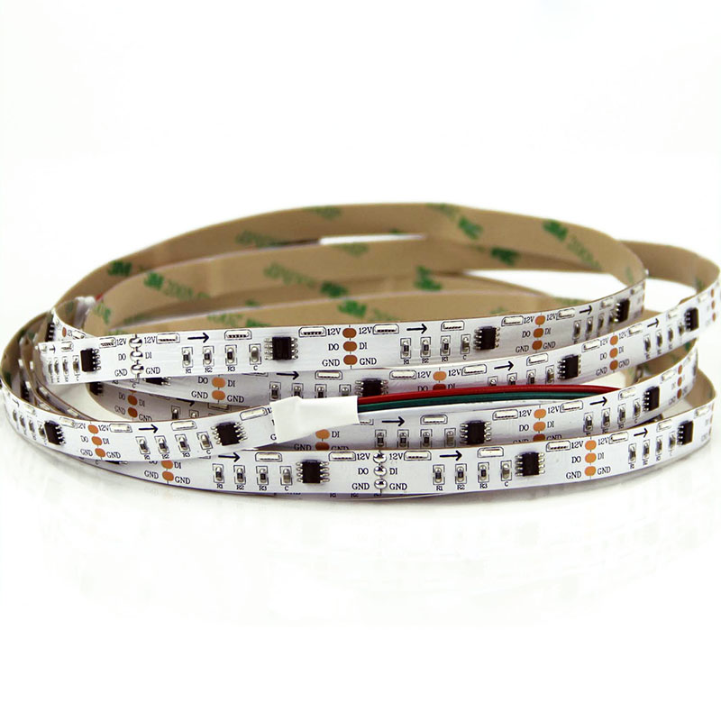 60 020SMDs/m Addressable Side Emitting LED Light Strips - 12VDC 60 020SMDs/m Addressable Side Emitting LED Light Strips - 12VDC